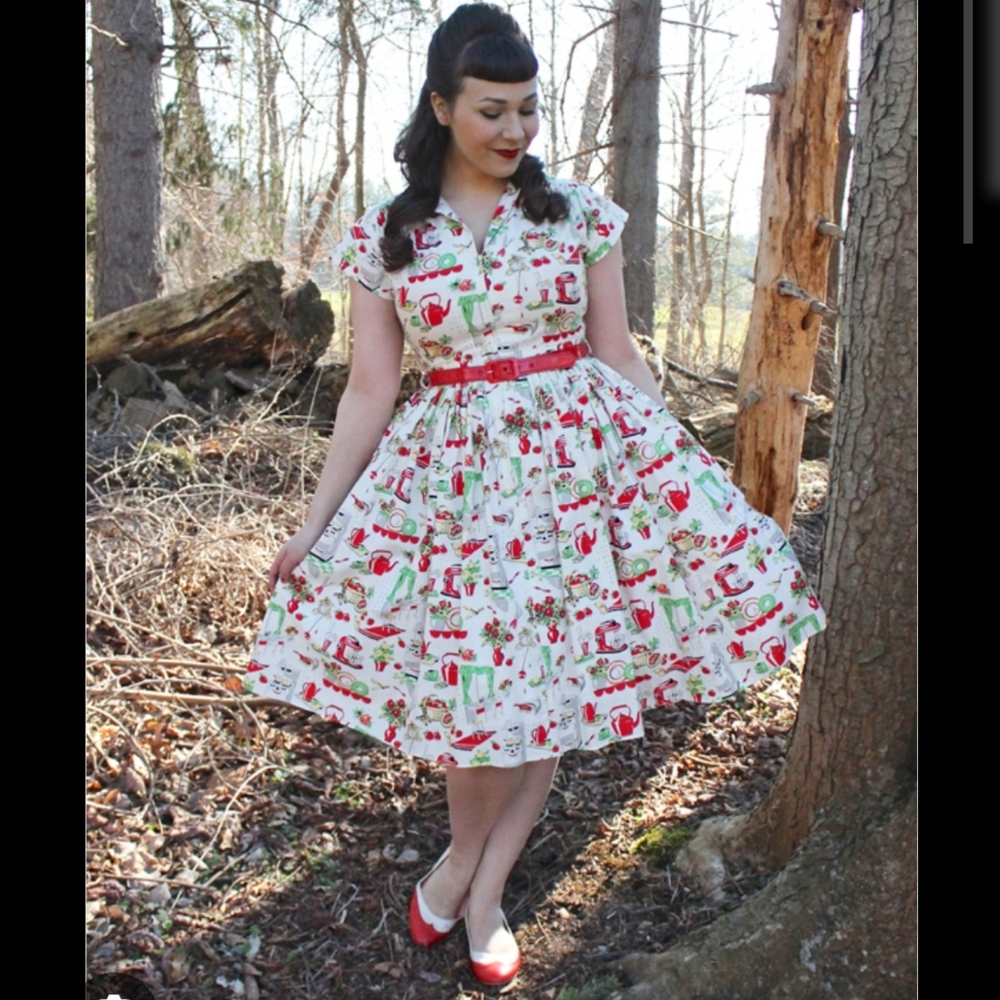 BERNIE DEXTER Vintage Kitchen Dress